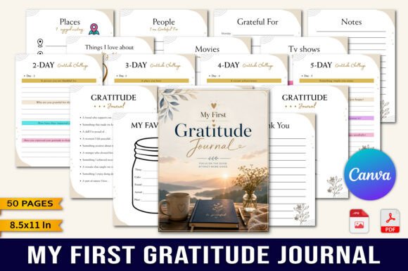 Download My First Gratitude Journal - Journal Collection