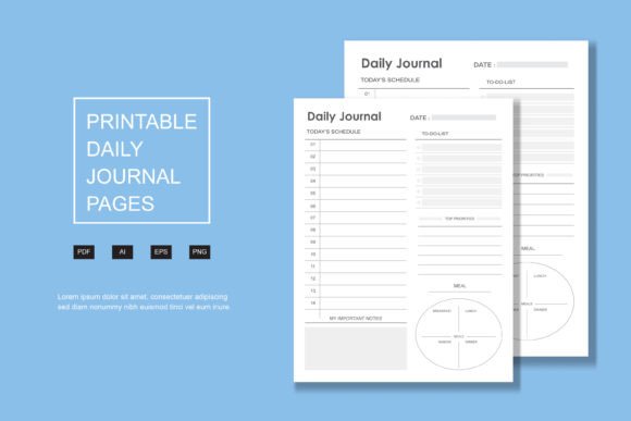 Download Daily Journal, Kdp Interior Pages - Journal Collection