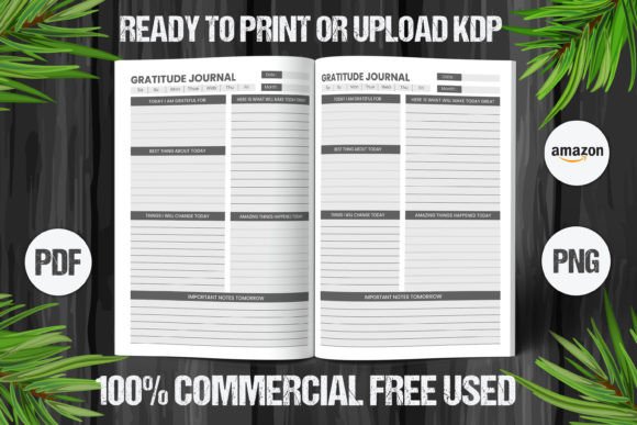 Download Gratitude Journal 2023 KDP Interior V 7 - Journal Collection
