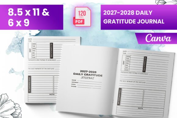 Download 2027-2028 Daily Gratitude Journal (KDP) - Journal Collection