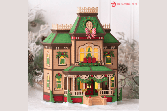 Download Bates House Christmas Elements SVG - House Collection