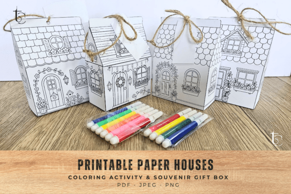 Download Printable Paper Houses - House Collection