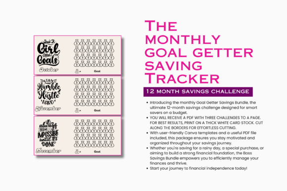 Download The Goal Getter Savings Challenge - Goal getter Collection