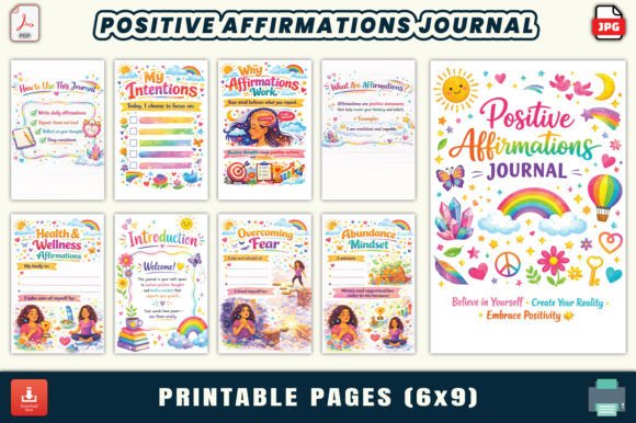 Download Positive Affirmations Journal - Journal Collection