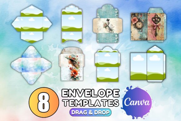 Download Canva ENVELOPE Journal Templates Bundle - Journal Collection