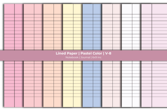 Download Pastel Lined Paper | Notebook | Journal - Journal Collection