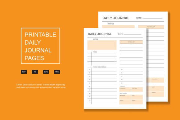 Download Daily Journal, Kdp Interior Pages - Journal Collection