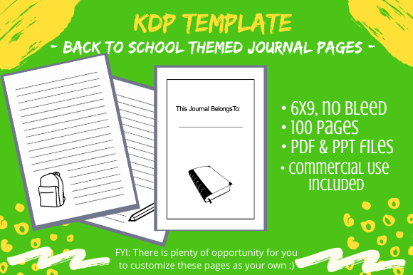Download Back to School Themed Kids Journal - Journal Collection