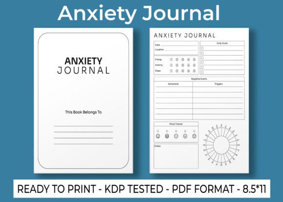 Download Anxiety Journal KDP Interior - Journal Collection