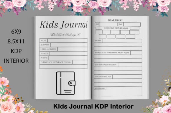 Download Kids Journal KDP Interior - Journal Collection
