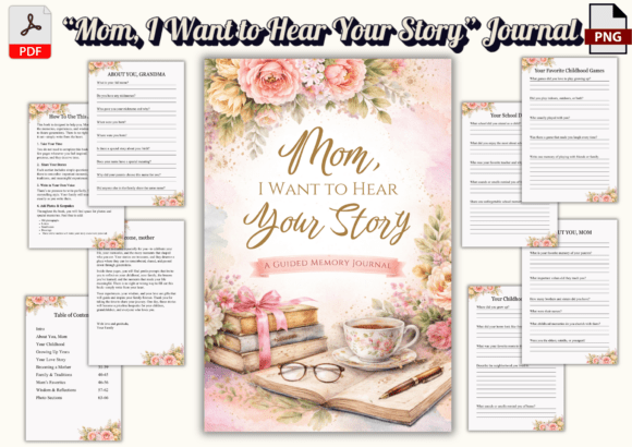 Download “Mom, I Want to Hear Your Story” Journal - Journal Collection