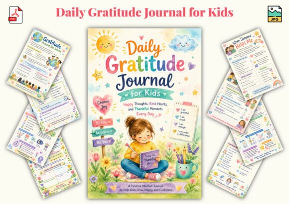Download Daily Gratitude Journal for Kids - Journal Collection