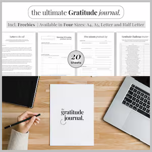 Download Gratitude Journal, Gratefulness Diary - Journal Collection